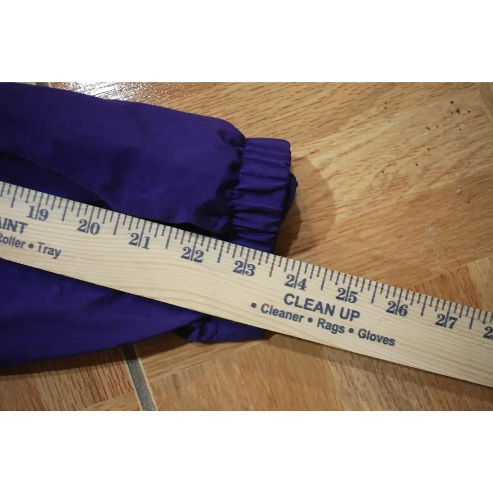 Vintage Speedo Sport Systems Anorak Jacket Men’s L Purple Yellow Nylon Pullover